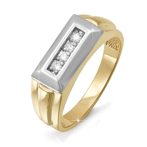 Кольцо, золото, бриллиант, БР040181